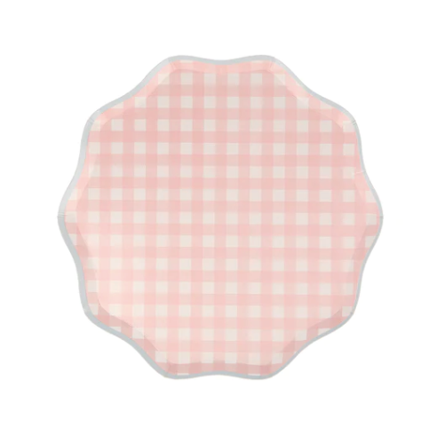 Side Plates: Gingham