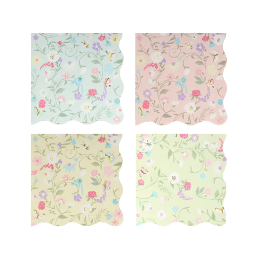 Ladurée Paris Floral Small Napkins
