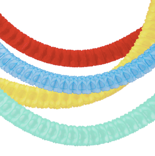 Honeycomb Garland Set of 4: Bright