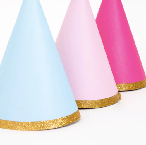 Multicolor Party Hats
