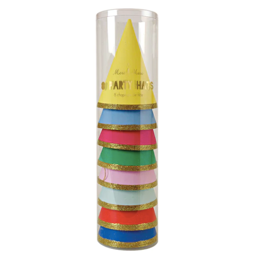 Multicolor Party Hats
