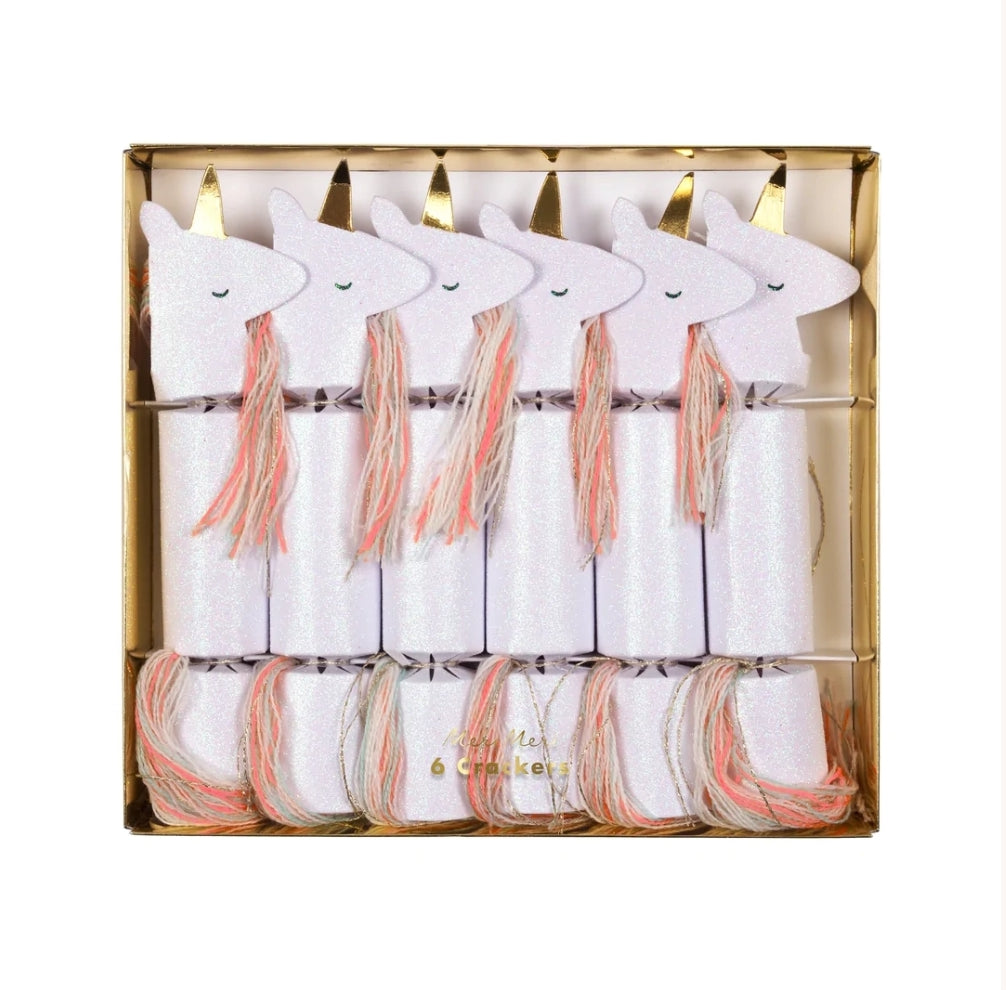 Surprise Crackers: Small Glitter Unicorns