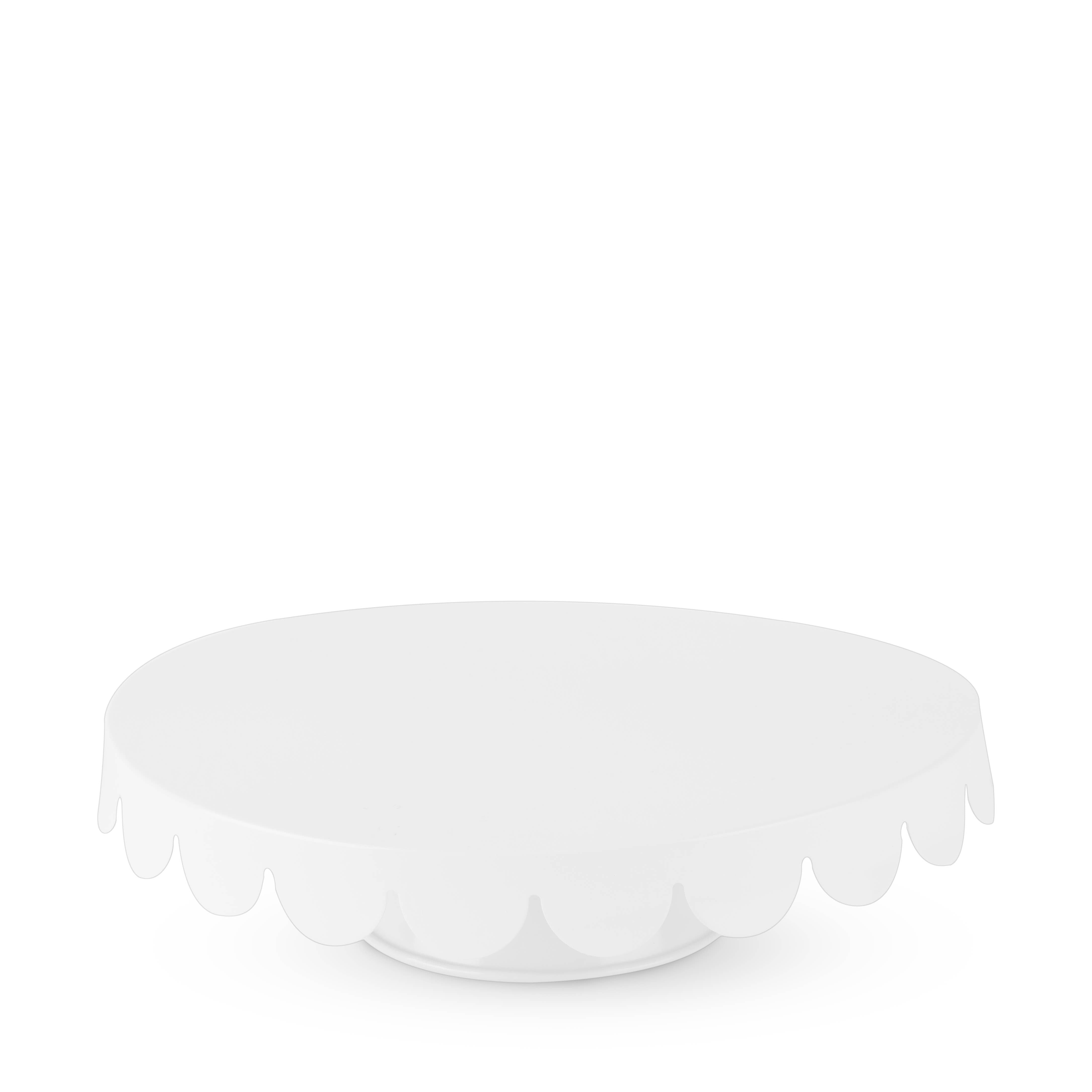 Cakewalk Cake Stand: White Metal
