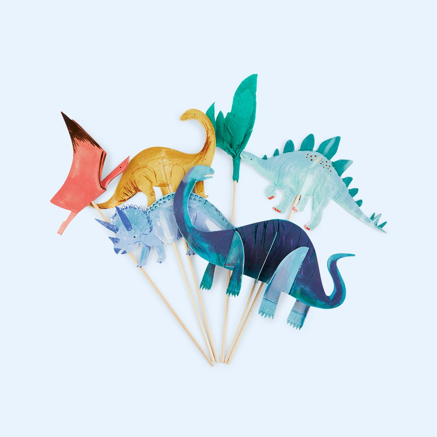 Dinosaur Kingdom Cake Toppers