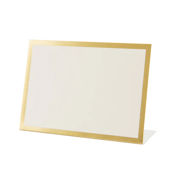 Gold Frame Place Cards