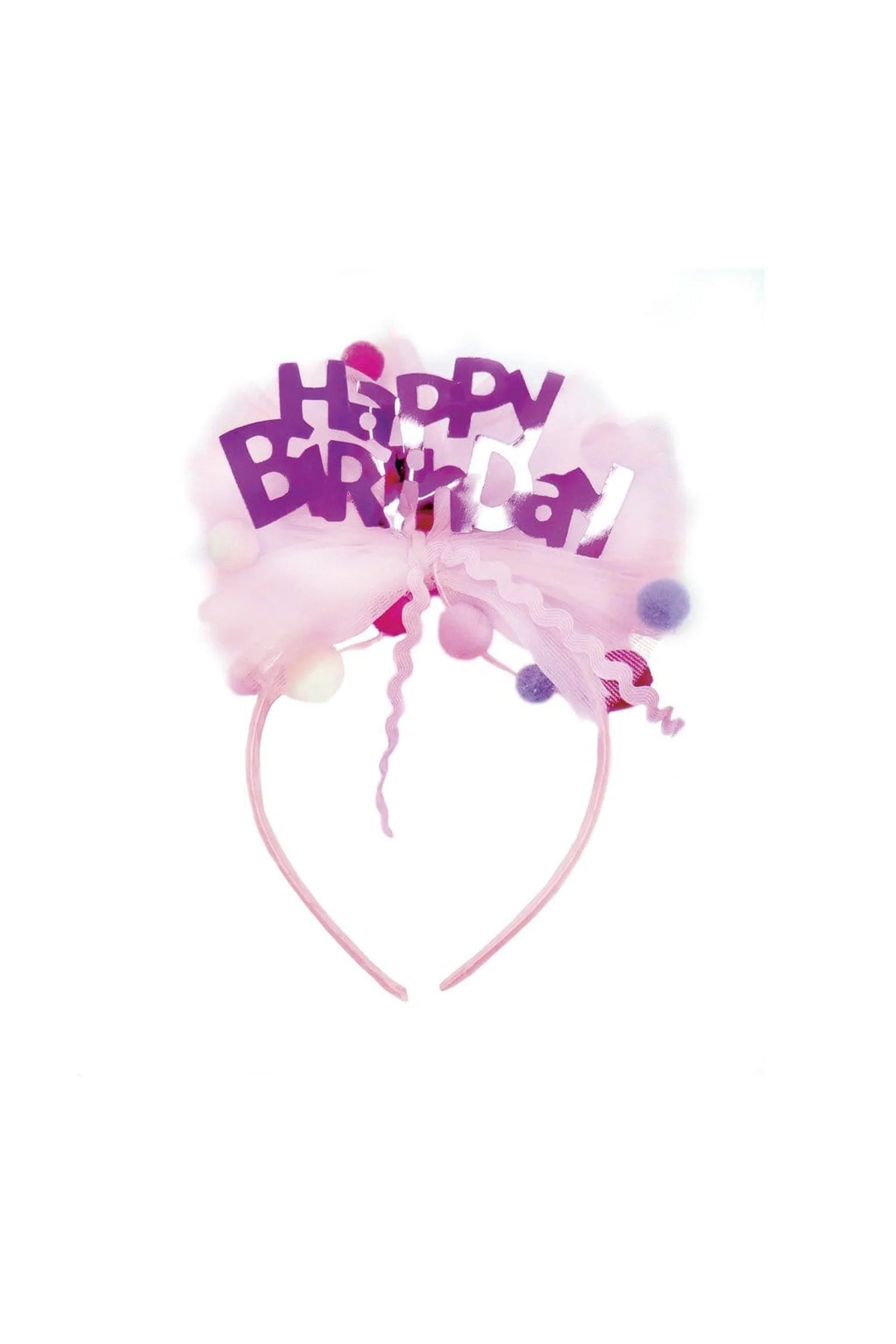 Happy Birthday Tulle Headband