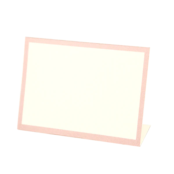 Pink Frame Place Cards