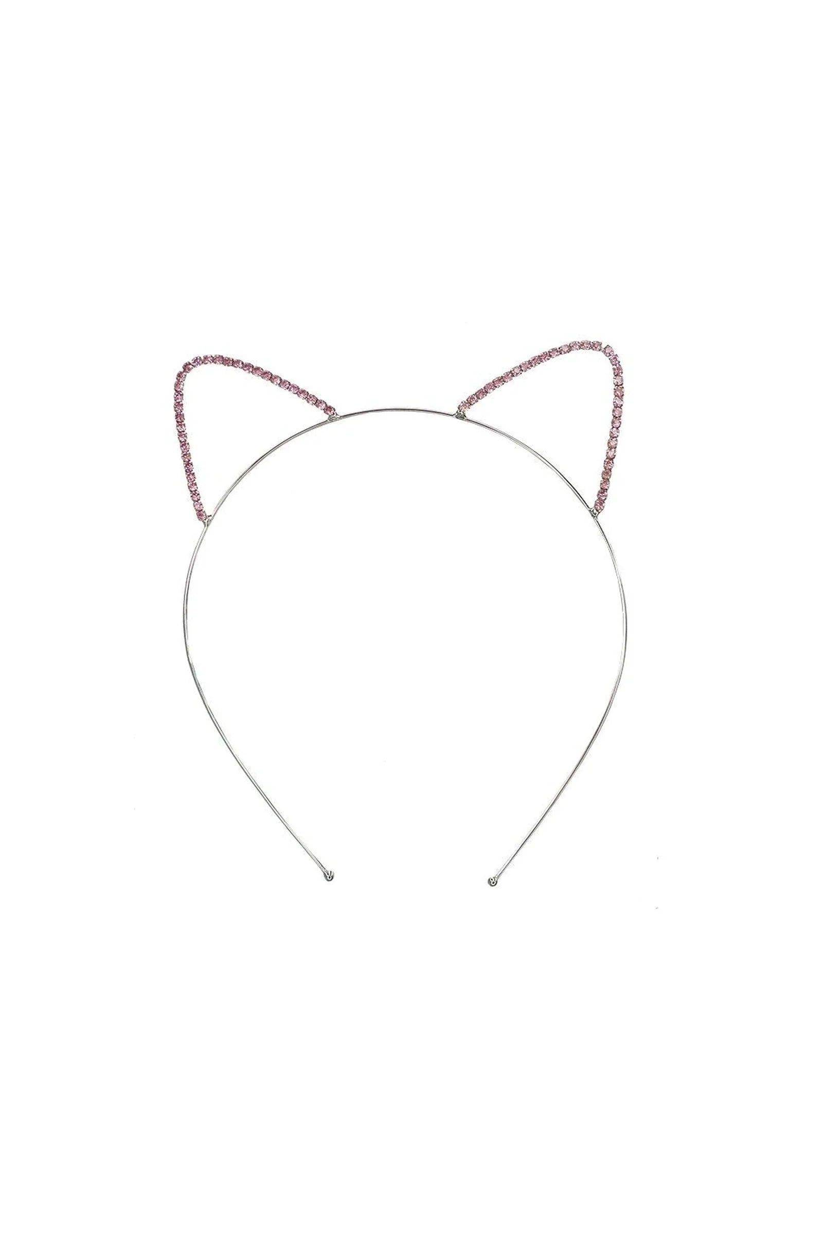 Rhinestone Headband: Purrr-fect